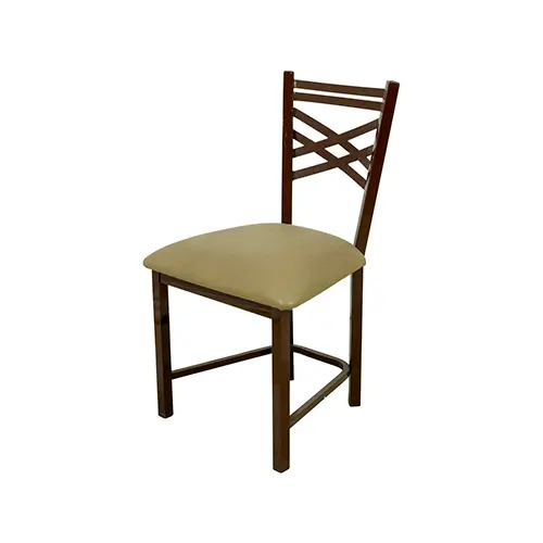 [REST006] SILLA KENTUCKY PARA RESTAURANTE - METAL - BETAS DE MADERA