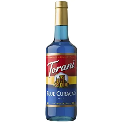 [ST-CURACAO] SIROPE TORANI 750ML - BLUE CURACAO