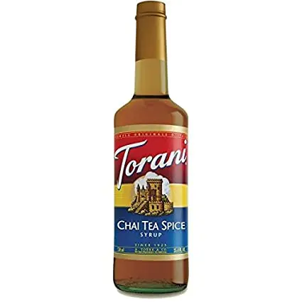 [ST-CHAI] SIROPE TORANI 750ML - CHAI ESPECIES