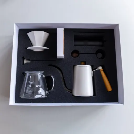 [8210000002] V60 SET A - CON MOLINO PARA PREPARACIÓN ARTESANAL DE CAFÉ