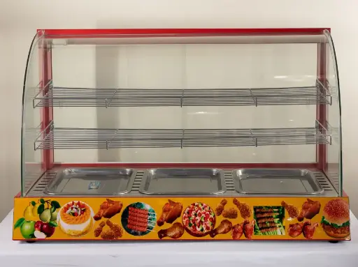 [TW-3P] VITRINA CALIENTE COLOR ROJO GRANDE