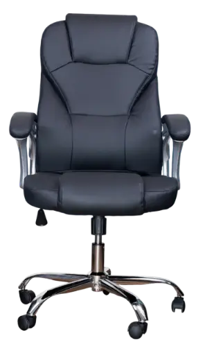 [DES008118BL] SILLA PRESIDENTE NEGRA