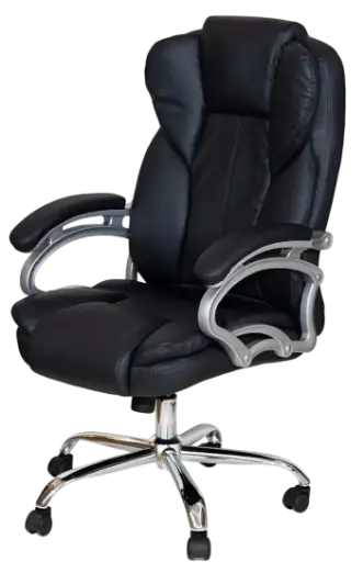 [DES008121BL] SILLA PRESIDENTE NEGRA