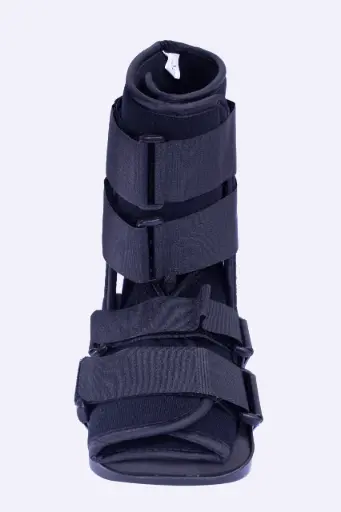 [MED042] INMOVILIZADORA BOTA CORTA NEGRA 11"