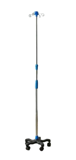 [MED070] ATRIL CON BASE DE METAL Y RODOS 